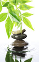 Stacked Stones Water Wall Decal