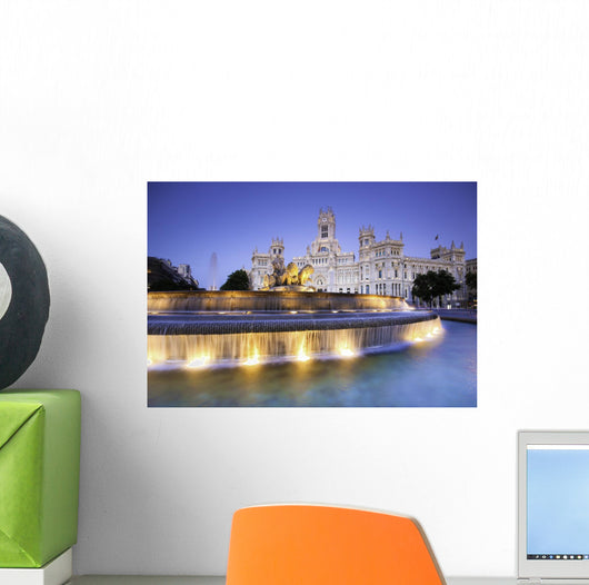 Plaza Cibeles Madrid Spain Wall Decal