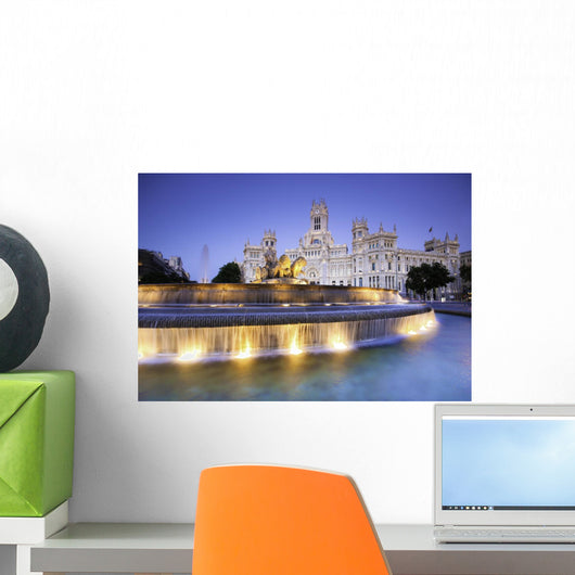 Plaza Cibeles Madrid Spain Wall Decal