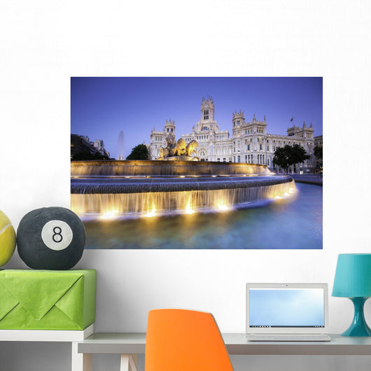 Plaza Cibeles Madrid Spain Wall Decal