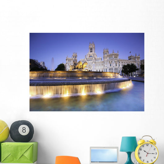 Plaza Cibeles Madrid Spain Wall Decal