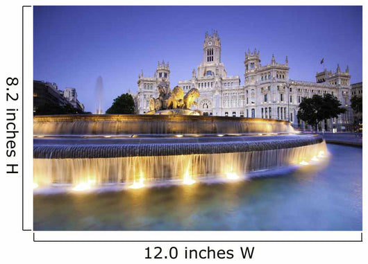 Plaza Cibeles Madrid Spain Wall Decal