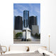 Renaissance Center and Fountain Wall Decal