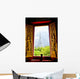 Looking through Window Wall Decal