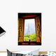Looking through Window Wall Decal
