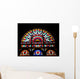 Historic House Glass Stained Wall Decal