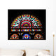 Historic House Glass Stained Wall Decal