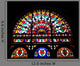 Historic House Glass Stained Wall Decal