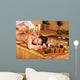 Woman Getting Massage Bamboo Wall Decal