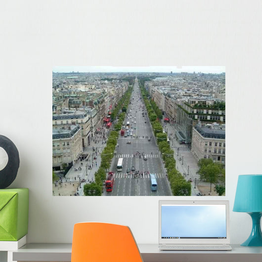 Champs Elysees Wall Decal