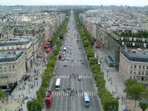 Champs Elysees Wall Decal