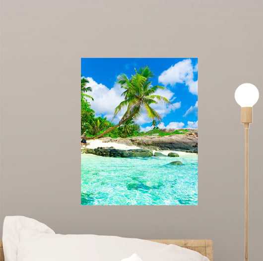 Coast Horizon Palms Wall Decal