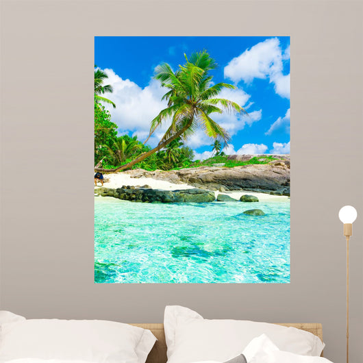 Coast Horizon Palms Wall Decal