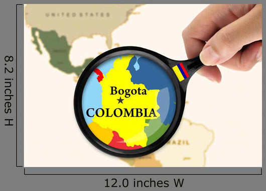 Focus Colombia Wall Decal