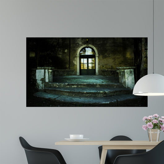 Landscape Ancient Villas Wall Decal
