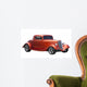 American Hot Rod White Wall Decal