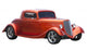 American Hot Rod White Wall Decal