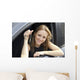 Happy Woman Showing Key Wall Decal