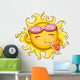 Summer Sun Drink Wall Decal
