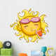 Summer Sun Drink Wall Decal
