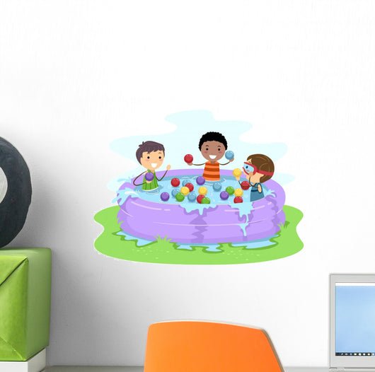Inflatable Pool Wall Decal