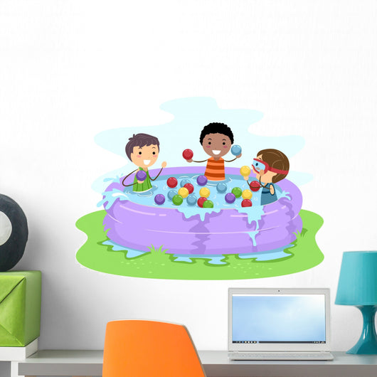 Inflatable Pool Wall Decal