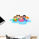 Pool Kids Wall Decal