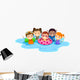 Pool Kids Wall Decal