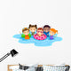 Pool Kids Wall Decal