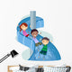 Slide Kids Wall Decal
