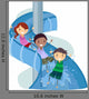 Slide Kids Wall Decal