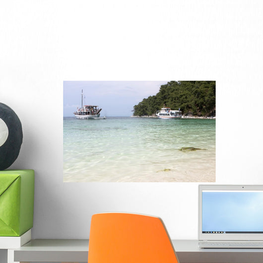 Wild Beach near Thassos Wall Decal