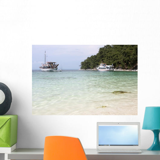 Wild Beach near Thassos Wall Decal