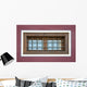Old Window with Grid Wall Decal