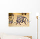 Frescoes Wall Jaipur Rajasthanindia Wall Decal