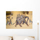 Frescoes Wall Jaipur Rajasthanindia Wall Decal