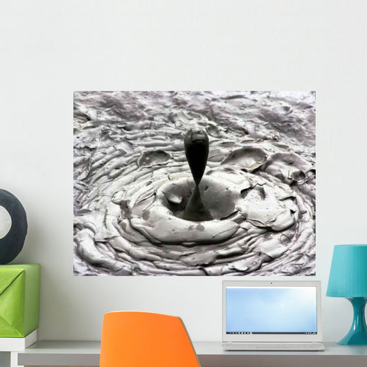 Drop Mud from Thermal Wall Decal