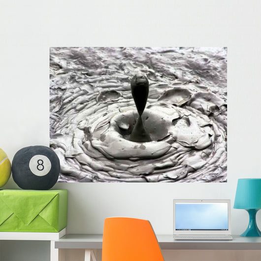 Drop Mud from Thermal Wall Decal