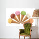 Mixed Ice Cream Wall Decal