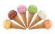 Mixed Ice Cream Wall Decal