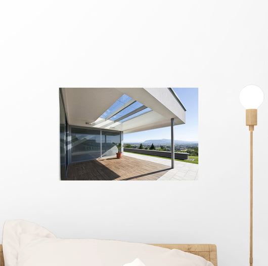 Beautiful Modern House Wall Decal