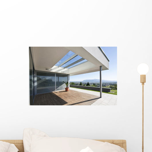 Beautiful Modern House Wall Decal