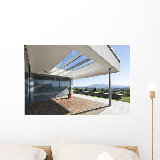 Beautiful Modern House Wall Decal
