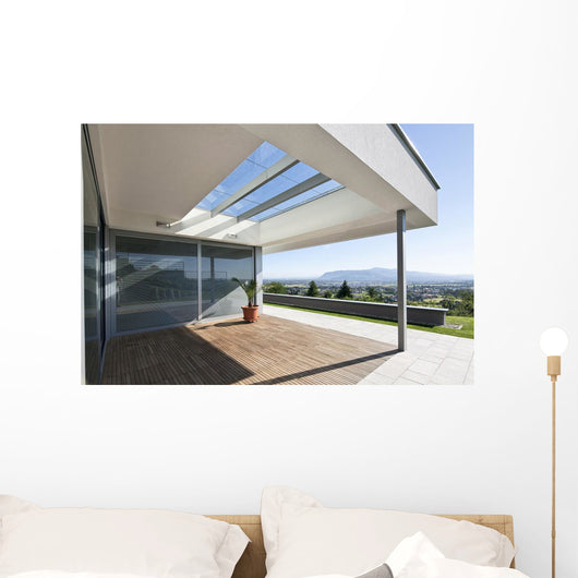 Beautiful Modern House Wall Decal
