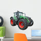 Green Modern Tractor Wall Decal