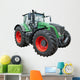 Green Modern Tractor Wall Decal