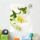White Lily Wall Decal