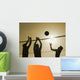 Volley-ball Wall Decal