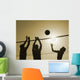 Volley-ball Wall Decal