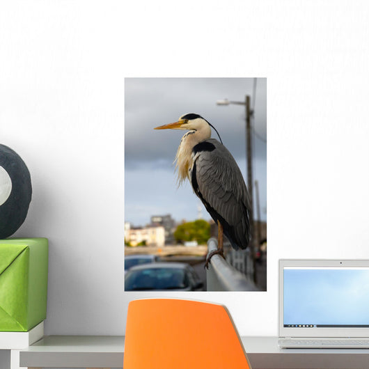 Grey Heron Wall Decal